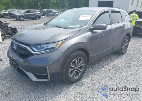 2020 Honda Cr-V Hybrid Ex из США, поврежденный, VIN 7FART6H58LE018354